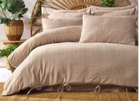 Постільна білизна Washed Cotton Saheser - Lucca Bej (Туреччина), євро